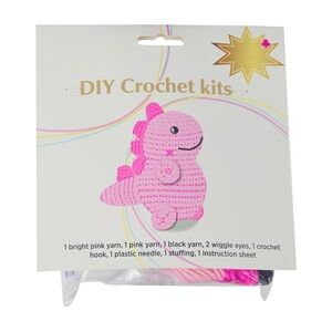💗 PINK DINO CROCHET KIT 💗